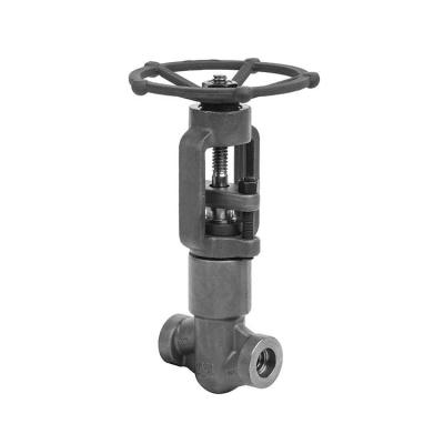 China Self Sealing Self Sealing Globe Valve In Forged Steel High Pressure Socket Welding Manual Globe Valves for sale