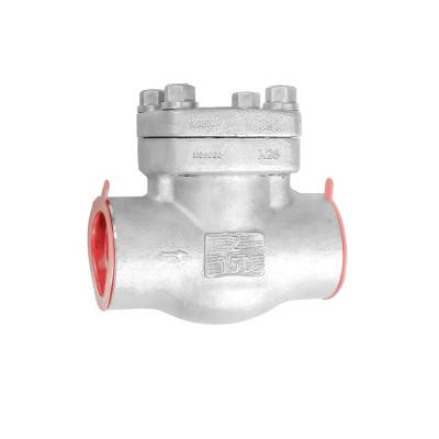 China Elevator check valve No.20 no8020 alloy forged welded swing check valve check valve for sale