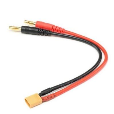 China Electronic Banana To XT30 XT60 XT90 Male 2P Charging Toy Parts Connector Cable Assembly for sale