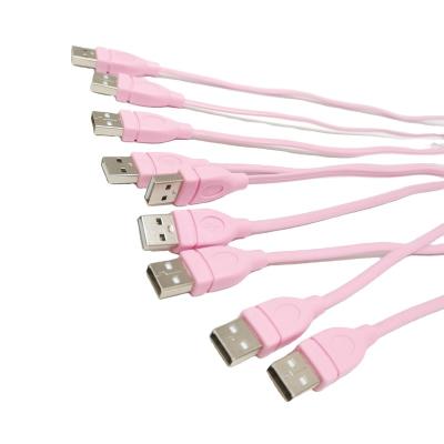 China Electronic Best Price USB Charger Charging Cable pH 4pin With Seelve Pink for sale