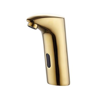 China Thermostatic Automatic Smart Faucets Water Tap Bathroom Motion Faucet Mixer Basin Faucets Gold Sensor for sale