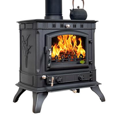 China Firewood Popular Wood Burning Fireplace Wood Burning Fireplace Thickened Cast Iron Household Freestanding Indoor for sale