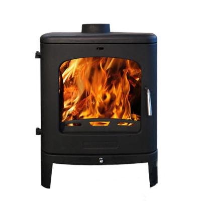 China Hot Selling Fashional High Quality Free Standing Wooden Cast Iron Wood Burning Stove Thickened Fireplaces For Indoor for sale