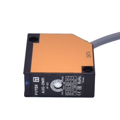 China INDUSTRIAL AUTOMATION A3G-2MR Mirror Mirrored Photoelectric Switch with Reflector Plate MR-1 A3G-2MR+MR-1 for sale