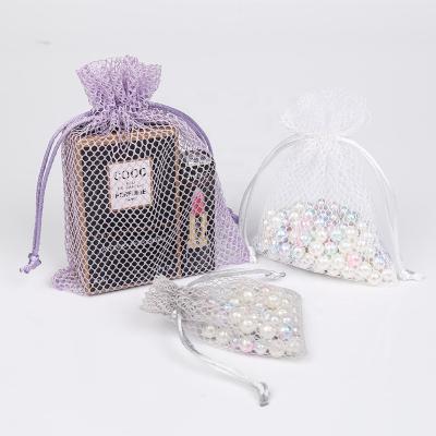 China Professional Organza Pouch Transparent Makeup Packaging Gift Maker Cosmetic Decorative Candy Bags for sale