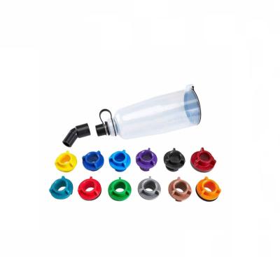 China To Help Change Main Oil Funnel Oil Filler Kit With Color Coded Adapters Oil Filler Funnel Spillless Set for sale