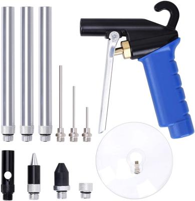 China For Blowing Out Stubborn Debris 12 Pieces High Air Flow Air Gun Kit Air Compressor Accessories Cleaning Tool Kit for sale