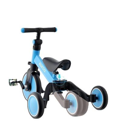 China Popular High quality pedal and push bar removable with adjustable rear wheels for children for sale