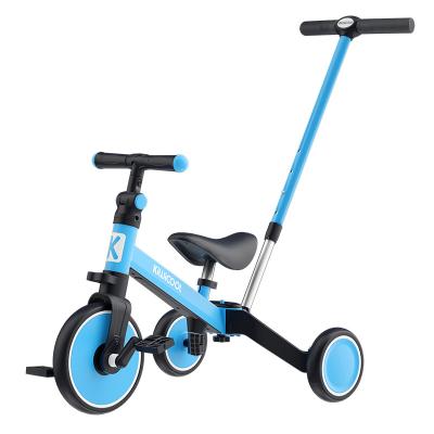 China Adjustable Kiwicool Multi-function baby balance car children bike foldable eva wheel balance bike 3 in 1 kids tricycles trike for sale