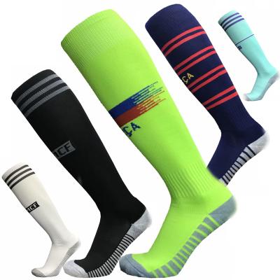 China 20-21 Club Soccer Socks Breathable Bottom Non-slip Towel KIDS Adult Soccer Cleats Sports Socks for sale