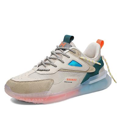 China EXROTOY New Arrival AIR Retro Transparent Popcorn Unique Shock Absorption Running Shoes Basketball Casual Breathable Sneakers for sale