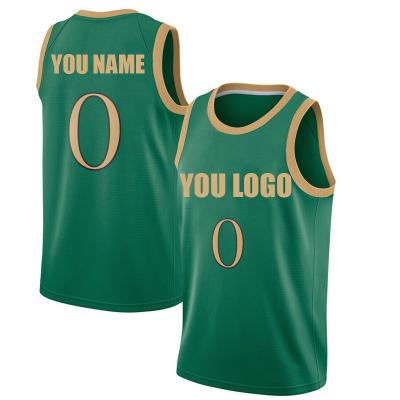 China Wholesale Custom LOGO Highest Quality 0# Jersey Basketball Tank Top Antibacterial for sale