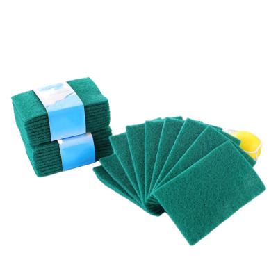 China Wholesale OEM Design Kitchen Dish Multifunctional Green Classic Washable Cloth Sponge Cleaning Sets for sale