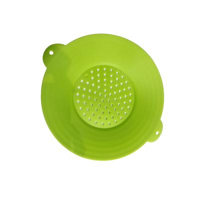 China Silica Gel Spill Stopper Silicone Lid Anti-Overflow Pot Cover Boil Over Safeguard for sale