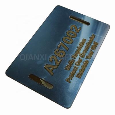 China Europe Laser Etched Nameplates Aluminum Stainless Steel Metal Etched Nameplates for sale