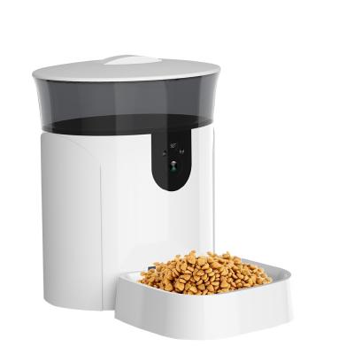 China Digital 7L Smart Pet Feeder Wifi With Camera for sale