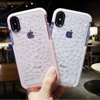 China Do telefone celular máximo do espaço livre da tagarela de Iphone X Xs tampas protetoras Xsmax do diamante à venda