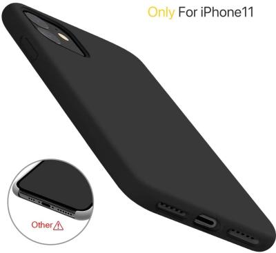 Chine Affaire liquide de silicone d'iPhone 11 couverture en caoutchouc de protection de corps de gel de 6,1 pouces pleine à vendre