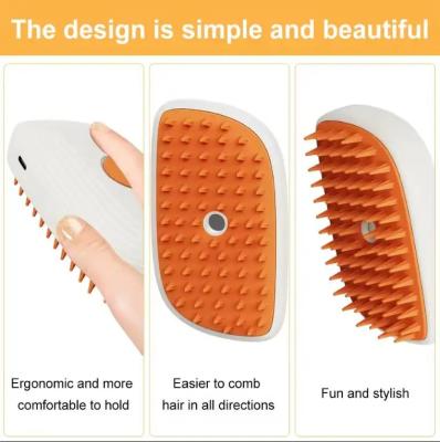 Κίνα Pet Spray Comb Electric Cat And Dog Comb One-click Spray Anti-flying Hair To Remove Floating Comb Pet Supplies προς πώληση