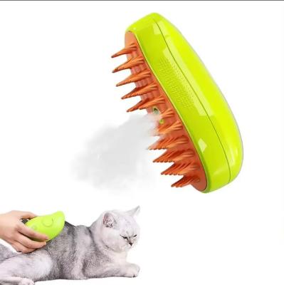 China wholesale factory Cleaning BrushPet cat Hair Brush Steamy Comb Cleaning Brush Misty Cat Spray Steam Brush for sale