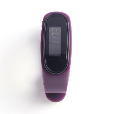 Cina Strappo di silicone Fitness 10 minuti Timer Con Buzzer Orologio Con Preimpostazione Peso Conteggio Passo in vendita