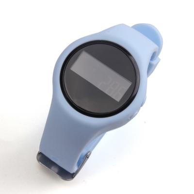 China Silica Gel Fitness Step Tracker Wristband Customized Wearable Break Time Clock Buzzer for sale