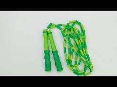 Bamboo jump rope Green