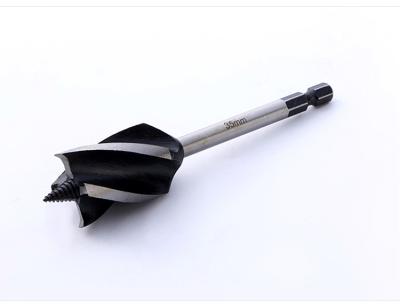 China Manufacturer Custom Four-slot Woodworking Wood Drilling Four Blade Drill Bit for sale