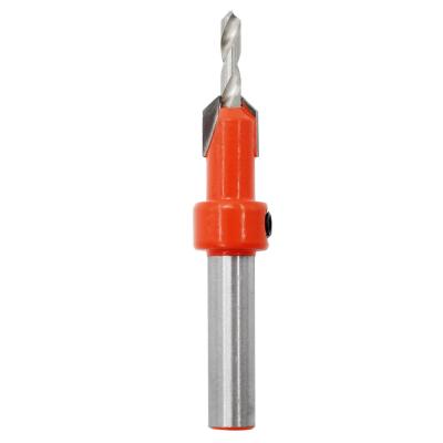 China Wood Working Milling Cutter Drill Bit With Hex Wrench For Wood Screw Chamfering for sale