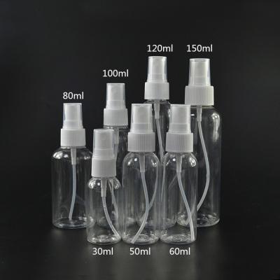 China New Design Cosmetic Top Quality Plastic Spray Bottles 1 Ounce Plastic Spray Bottles Plastic Spray Bottles With Spout for sale