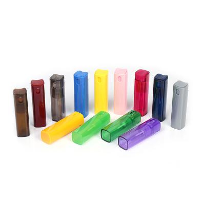 China 10ml Square Cosmetic Perfume Bottle In Small Spray Bottle for sale