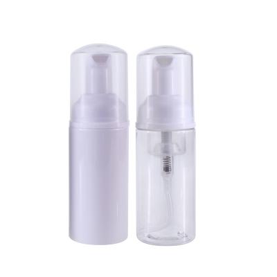 China Cosmetic White Facial Sanitizer 30ml 50ml 60ml 100ml 120ml 150ml 200ml PET Hand Detergent Foam Foam Plastic Pump Bottle for sale