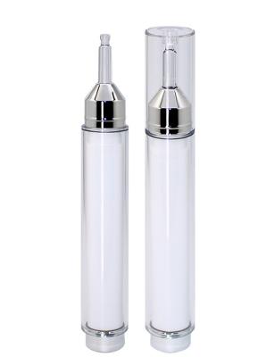 China 10ml 15ml Cosmetic Cosmetic Syringe Shaped Airless Pump Bottle for sale