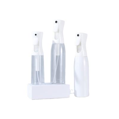 China 200ml 300ml 500ml Cosmetic Plastic Bottle PP Continuous Spray Plastic Bottles With Pump Spray for sale