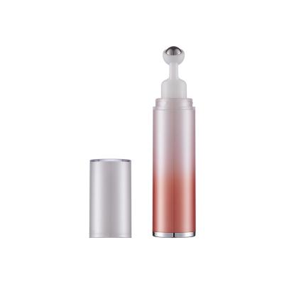 China Personal Pink Empty Eye Cream Skin Care Cosmetic Packaging 5ml 10ml 15ml Skin Care Bottle for sale