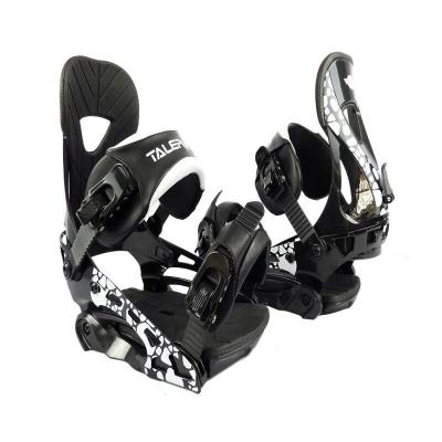 China Portable High Quality Aluminum Adults Snowboard Bindings All Mountains Adjustable Custom Ski Bindings for sale