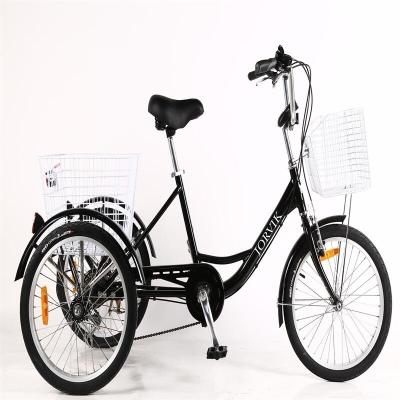 China Wholesale 20 Inch Aluminum Alloy High-grade Indoor City Bike Leisure Human Tricycle Decals for sale