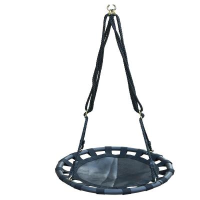 China Swing Seat Set Foldable Outdoor Kindergarten Swing Oxford Cloth Round Tree Saucer Swing For Children for sale