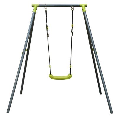 China Strong Outdoor Hot Selling Porcelain Swing Seat Kids Playground Wholesale Kids Swing Playhouse Set for sale