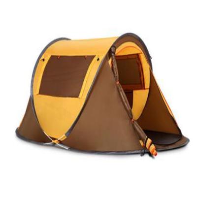 China Foldable Customized Boat Shape Pop Up Tent Waterproof 3-4 People Outdoor Camping Automatic Beach Tent for sale