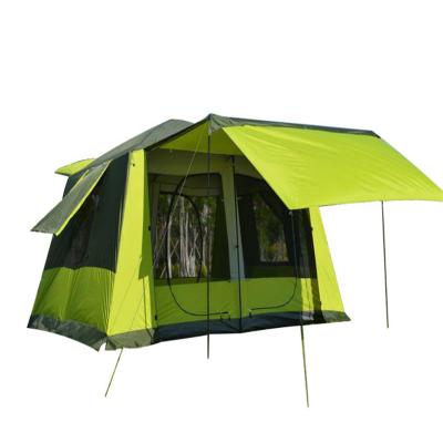 China Durable Outdoor Waterproof Double-Layer Tent Multifunctional Four Season Tent For Family Camping for sale