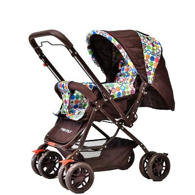 China Factory wholesale lightweight multifunctional baby stroller with sunshade canopy umbrella baby pram 8008 for sale