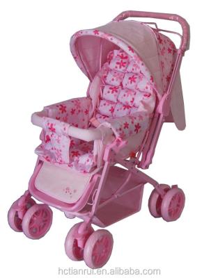 China Two Way Push Econormical Stainless Steel Baby Strollers Porcelain 8059 for sale