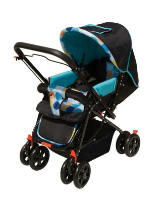 China Tianrui Reversible Polyester Handle Foldable Baby Carriage Stroller for sale