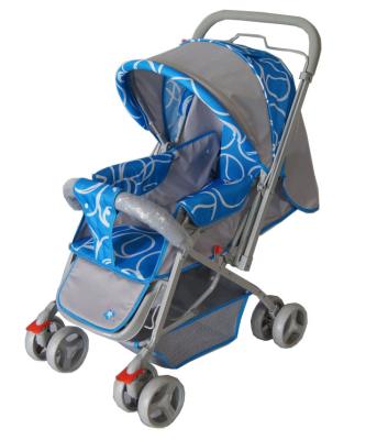 China Canopy Adjustable Single Stroller Baby Prams For Summer And Winter for sale