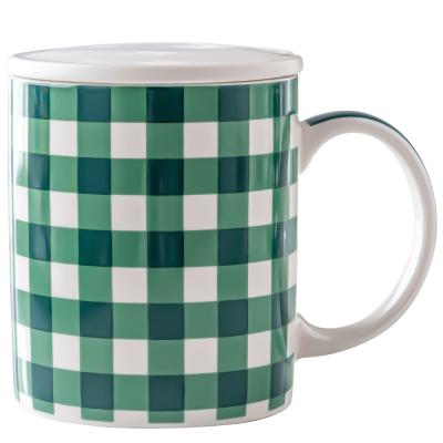 Китай Порцелановая чашка Taza Navidad Green для деловых отношений продается