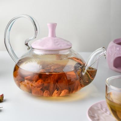 China Cerámica de tipo de bebidas de té y cafetera Conjunto para un vaso de té y taza en porcelana en venta