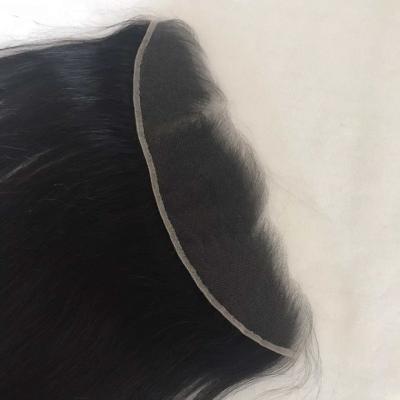 China Silky Straight HD Sheer Swiss Lace Headband, Raw Indian Hair, Straight Hair, Softer, Thinner, Large Stocks, 13x4 for sale