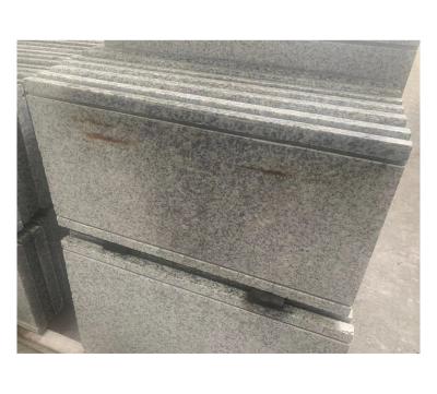 China Industrial Wholesale Cheap Natural Gray Granite Stone Floor Tile 60X30 Granit G602 Prices For Flamed Granite Tiles Slab for sale