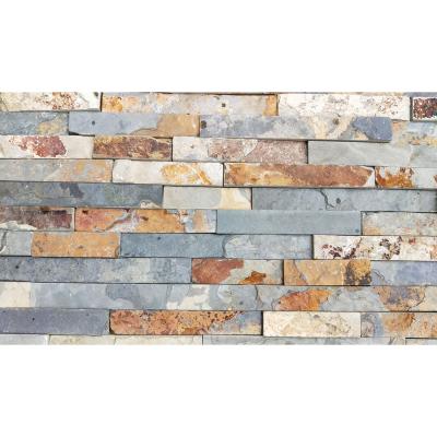 China Equal Width Of Stripes Class First Paneling Exterior Exterior Stone Wall Tiles Decoration for sale